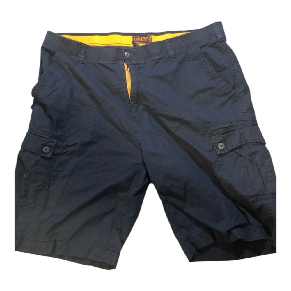 Wear First Men’s Navy Blue Cargo Shorts Size 42